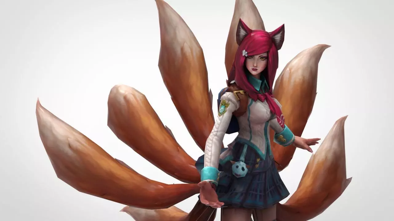 Ahri Academy - League of Legends 3D print model_0
