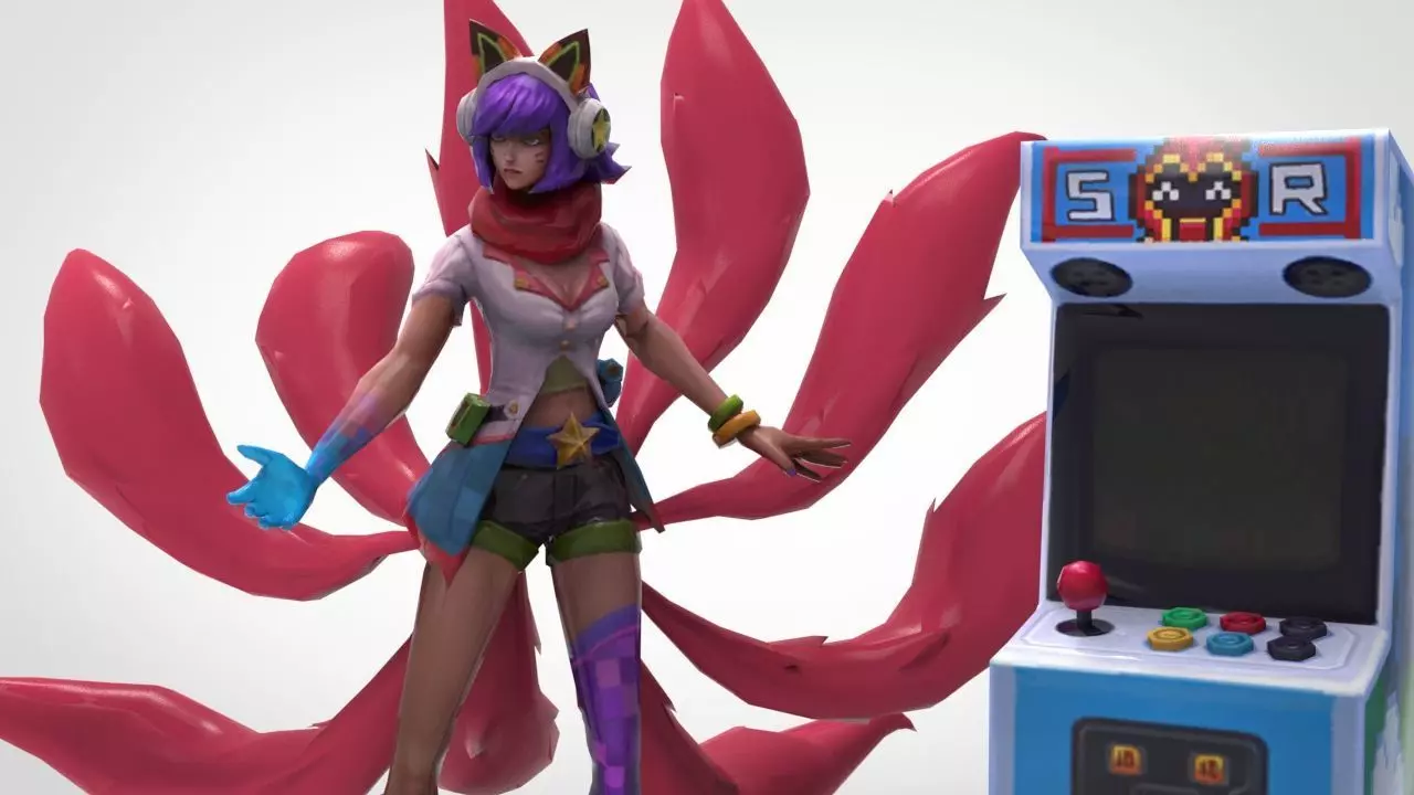 Ahri Arcade - League of Legends 3D print model