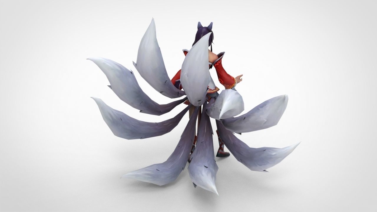 Ahri - League of Legends 3D print model_3