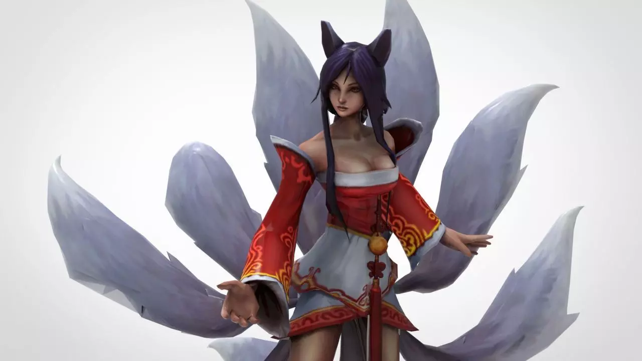 Ahri - League of Legends 3D print model_0