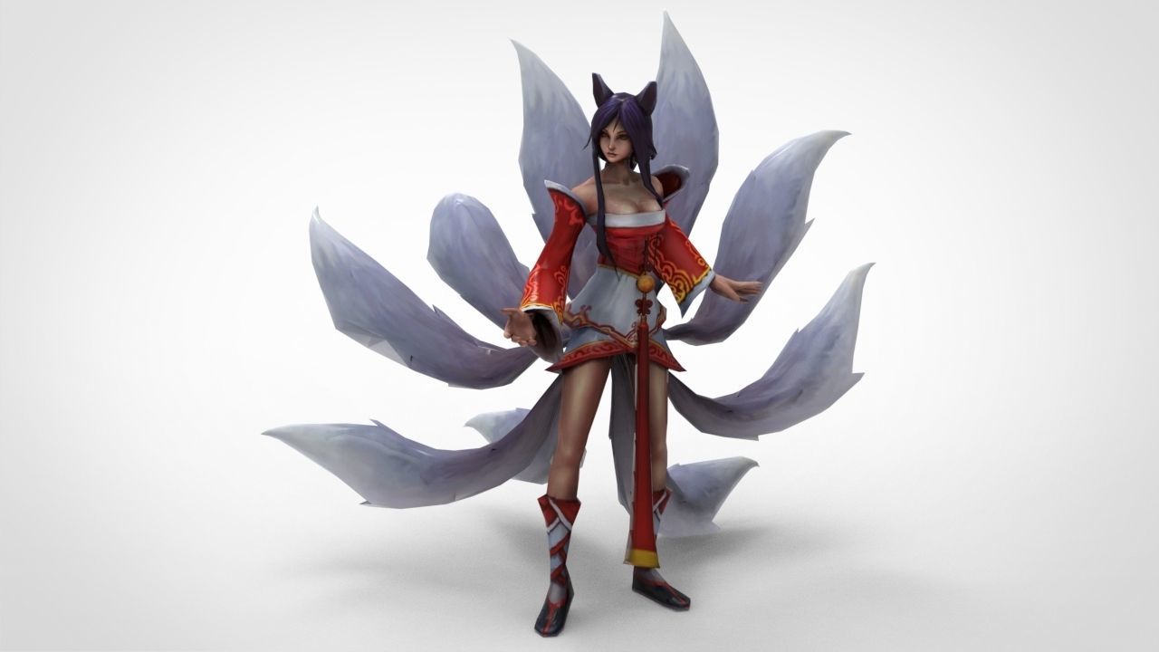 Ahri - League of Legends 3D print model_1