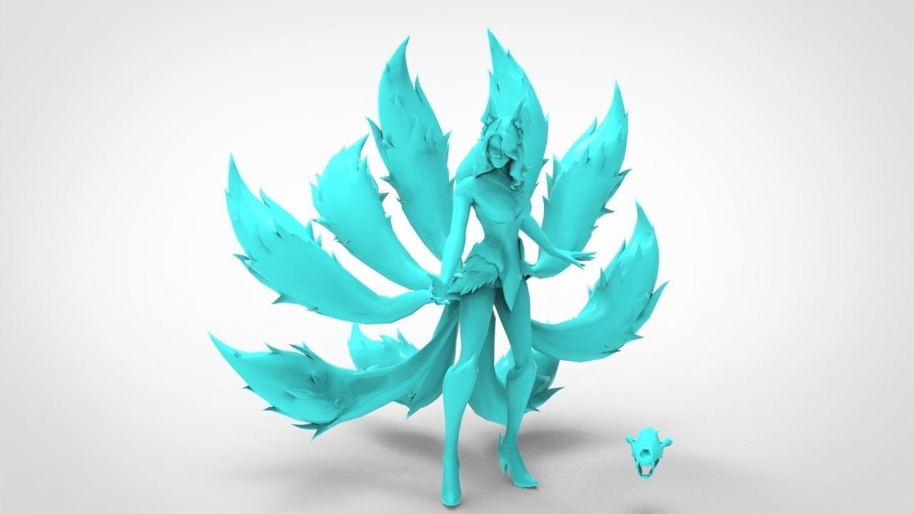 Ahri Coven - League of Legends 3D print model_16