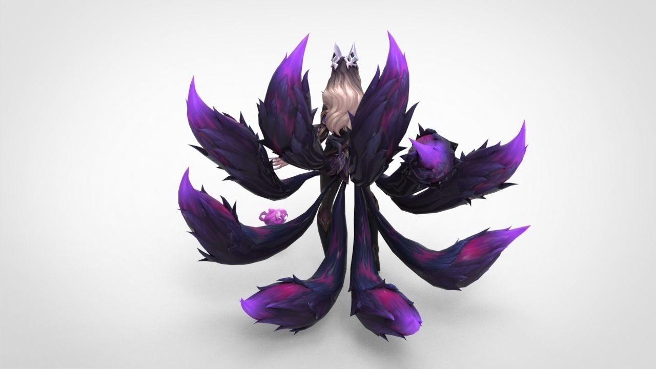 Ahri Coven - League of Legends 3D print model_13