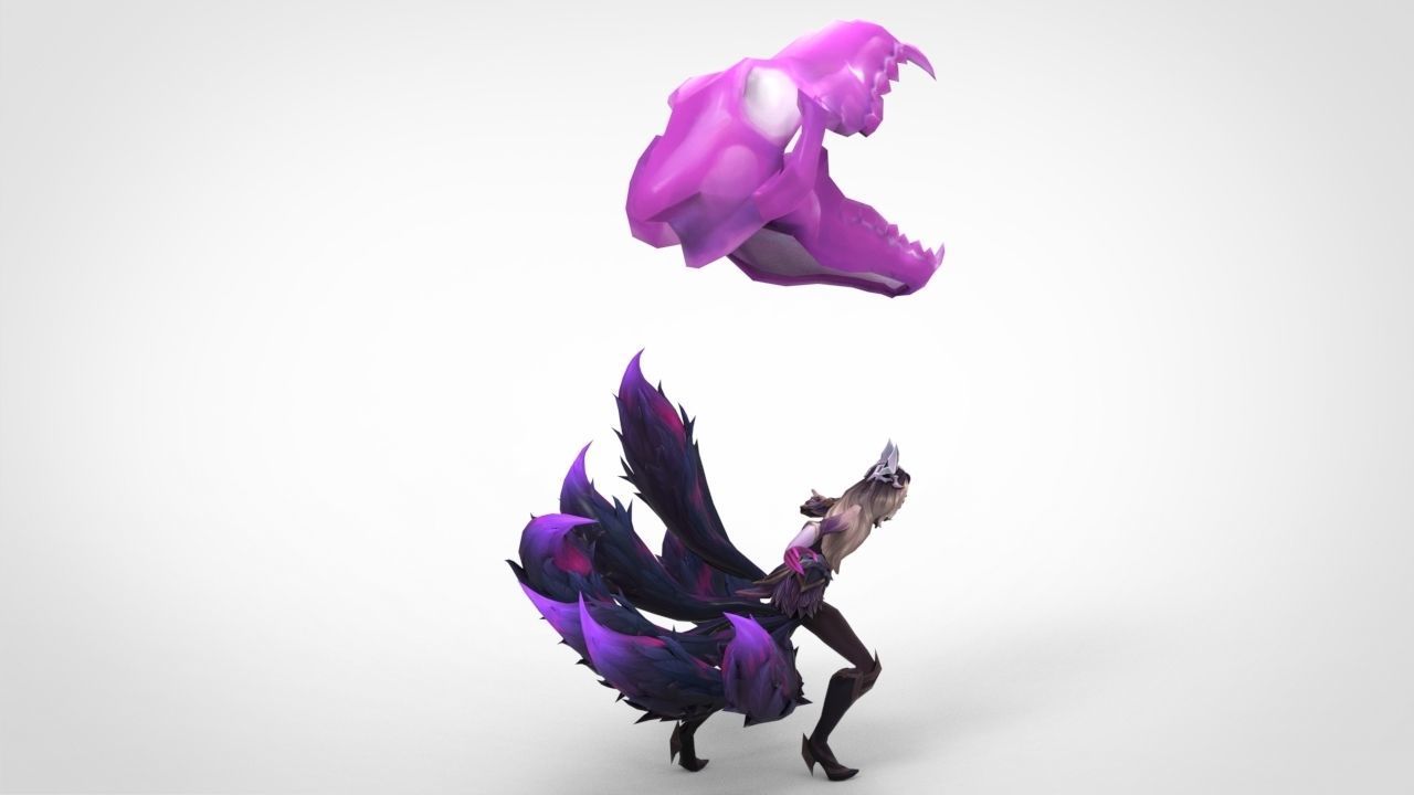 Ahri Coven - League of Legends 3D print model_4