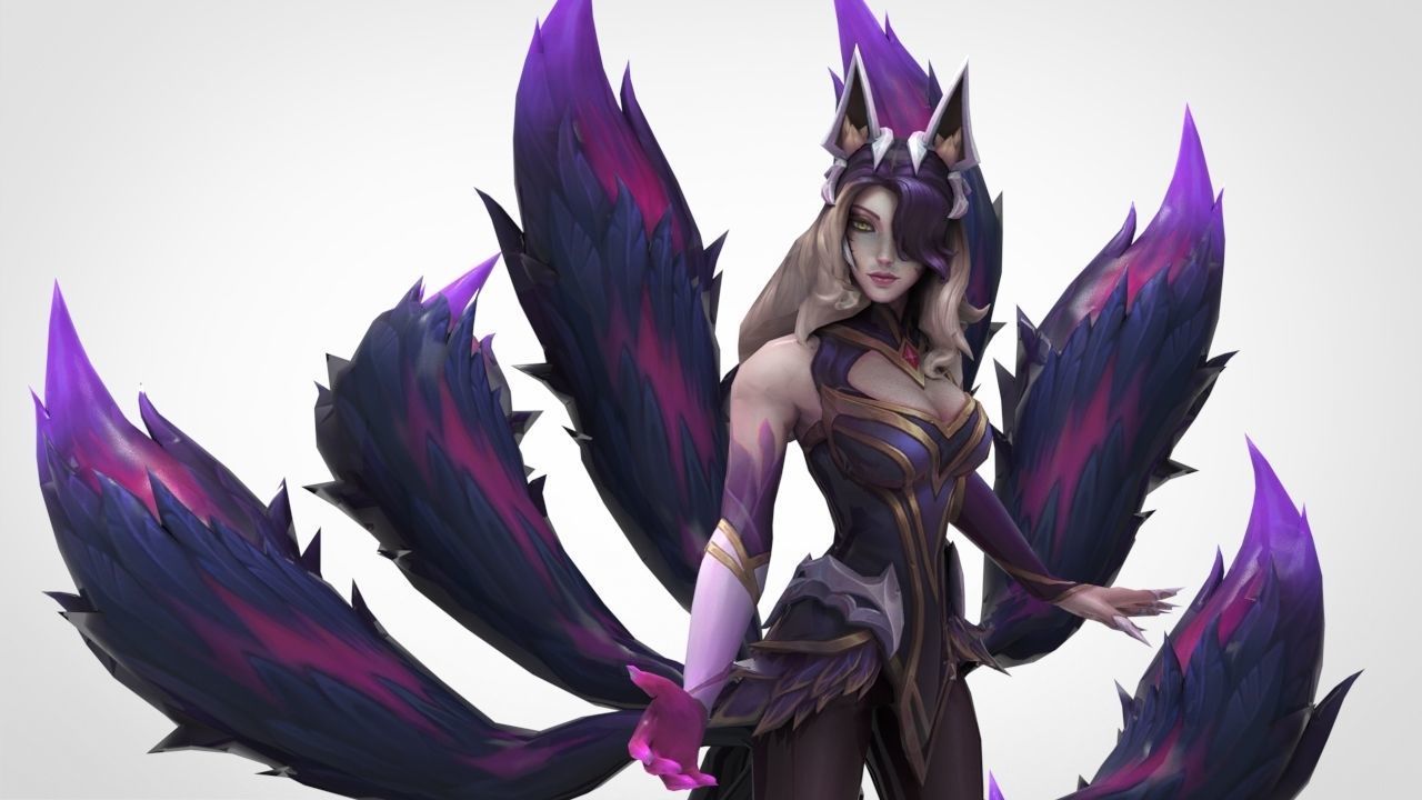 Ahri Coven - League of Legends 3D print model_15