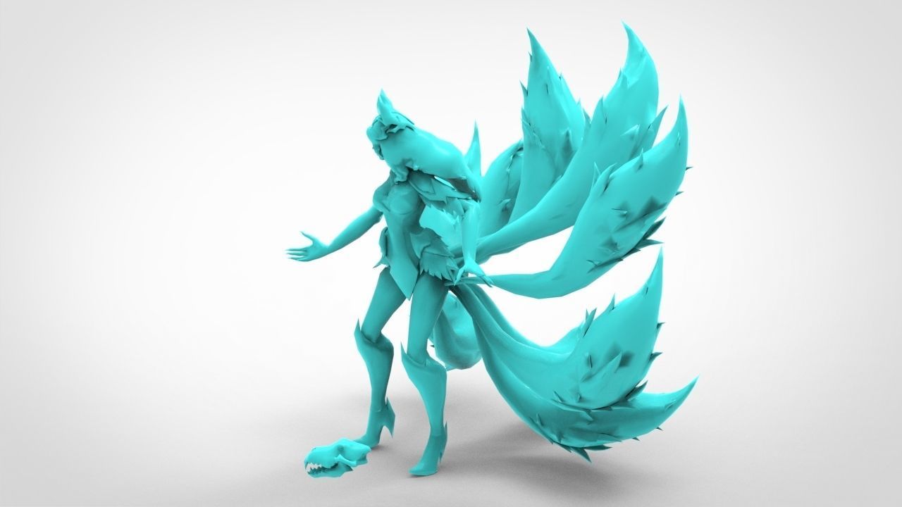 Ahri Coven - League of Legends 3D print model_17