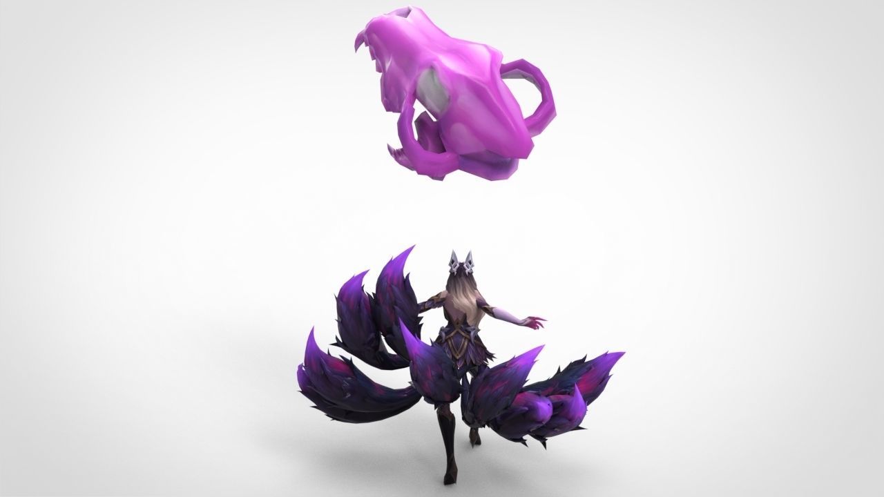 Ahri Coven - League of Legends 3D print model_3