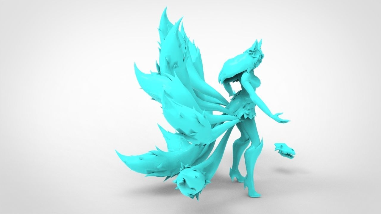 Ahri Coven - League of Legends 3D print model_19