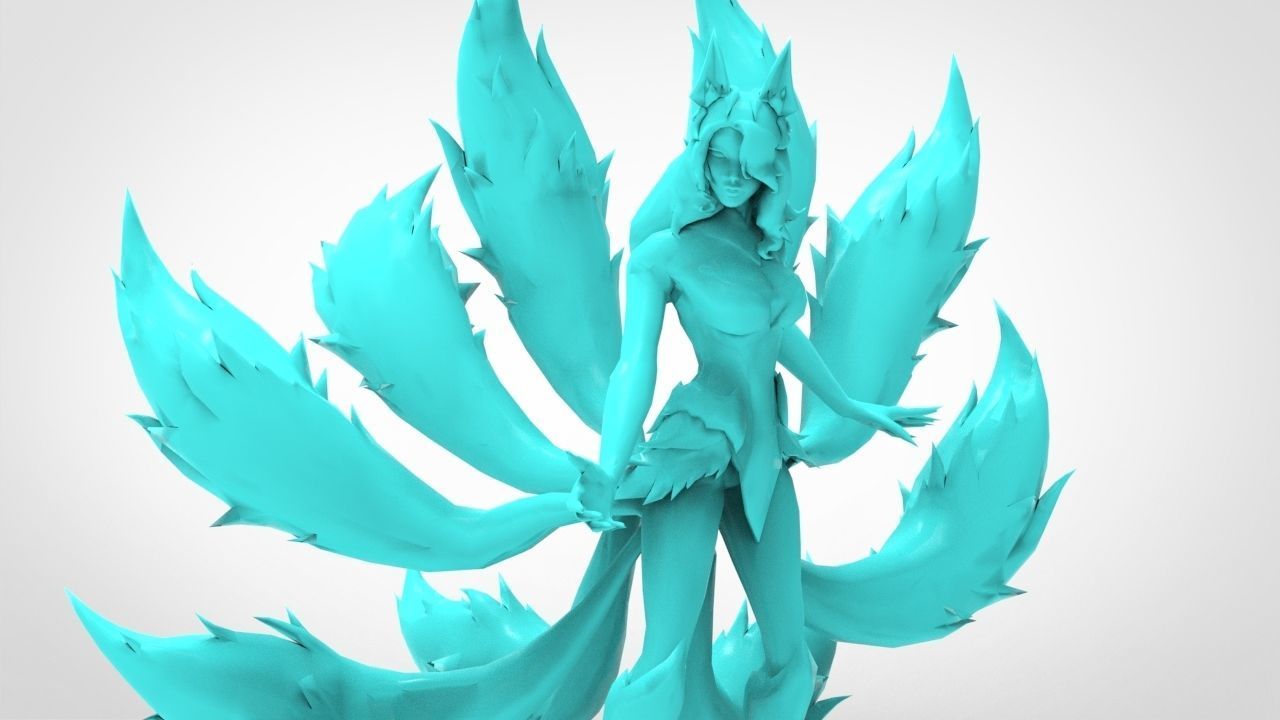 Ahri Coven - League of Legends 3D print model_20