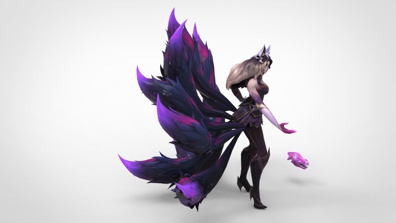 Ahri Coven - League of Legends 3D print model_14