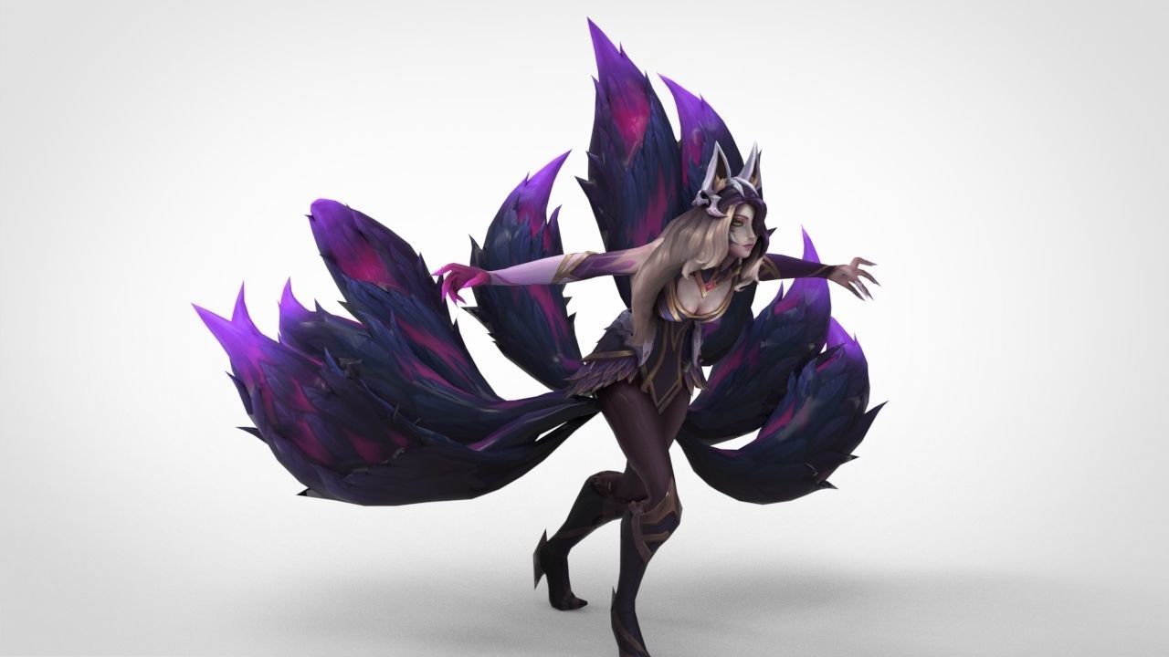 Ahri Coven - League of Legends 3D print model_5