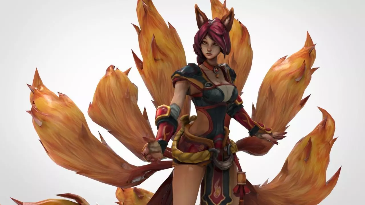 Ahri FoxFire - League of Legends 3D print model