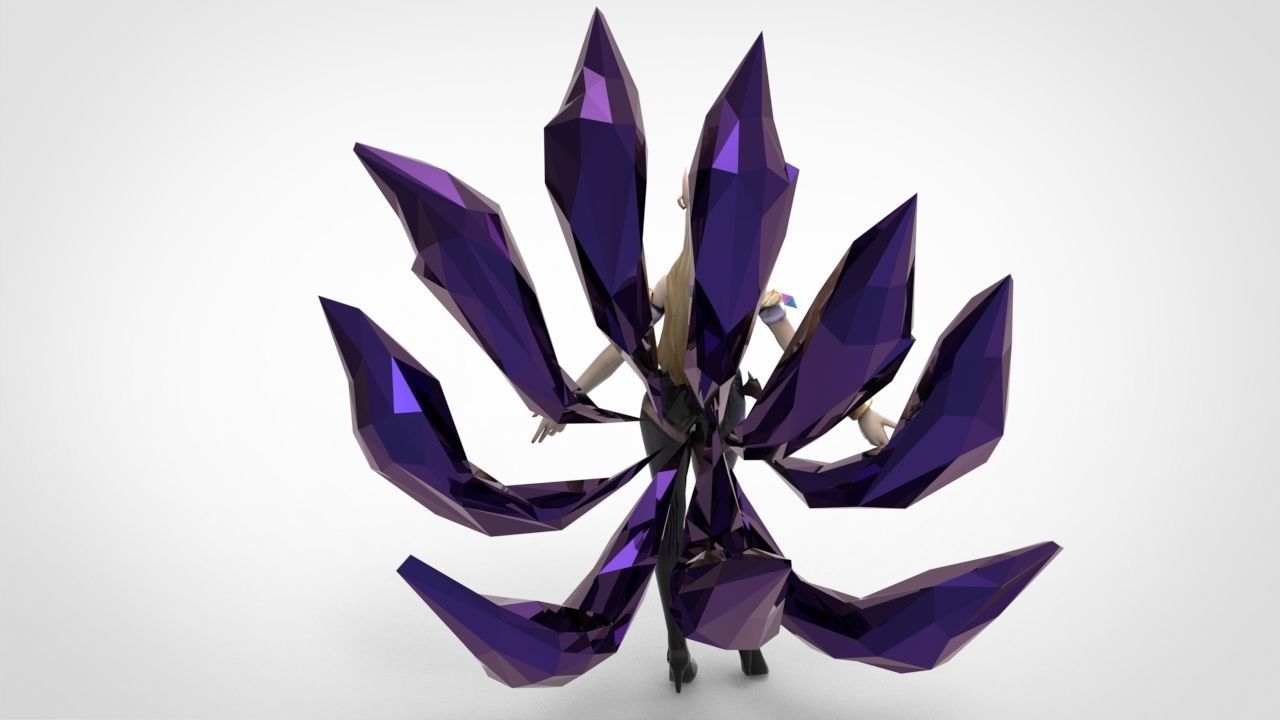 Ahri KDA - League of Legends 3D print model_3