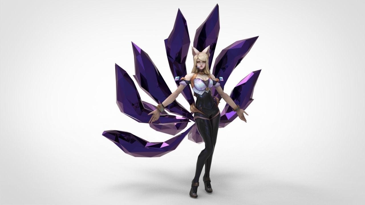 Ahri KDA - League of Legends 3D print model_1