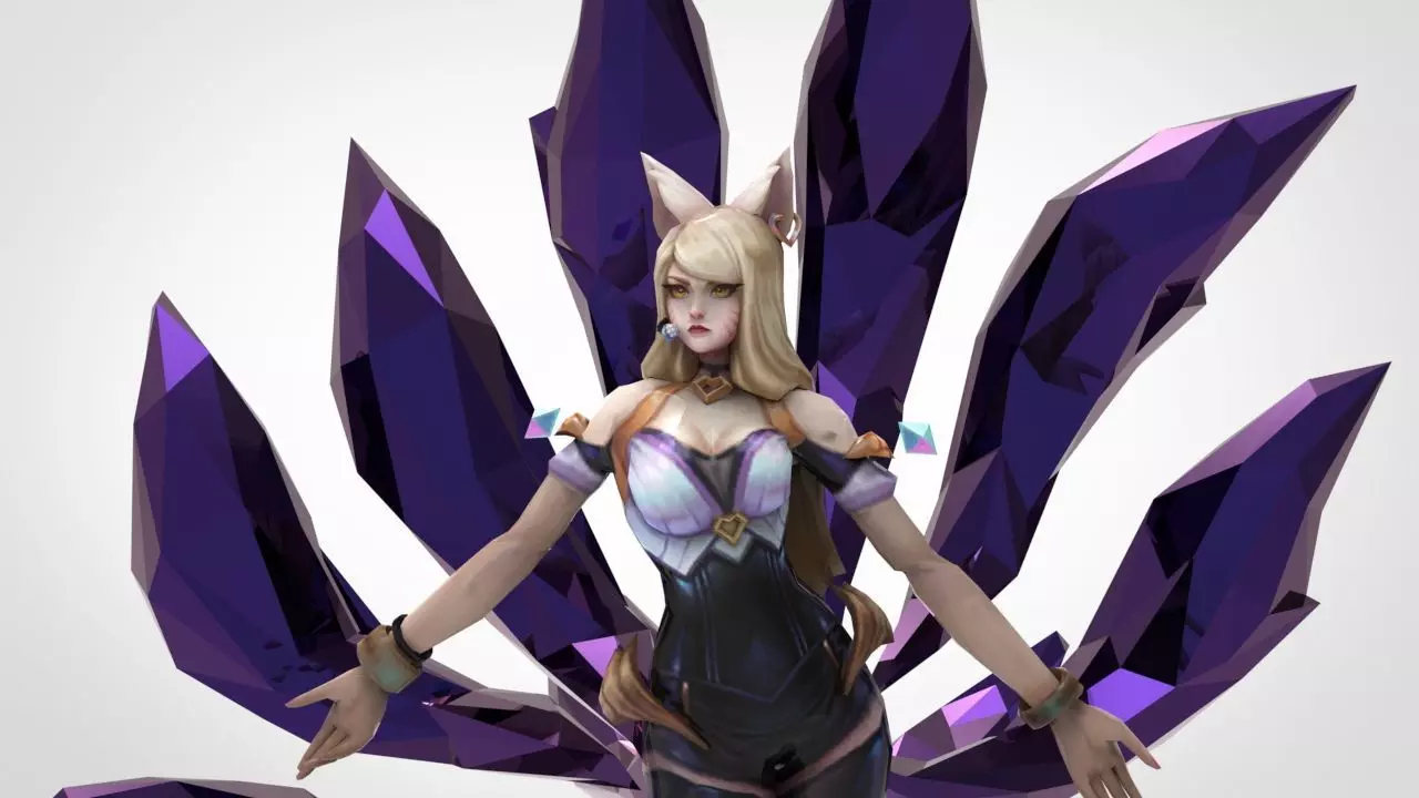 Ahri KDA - League of Legends 3D print model_0