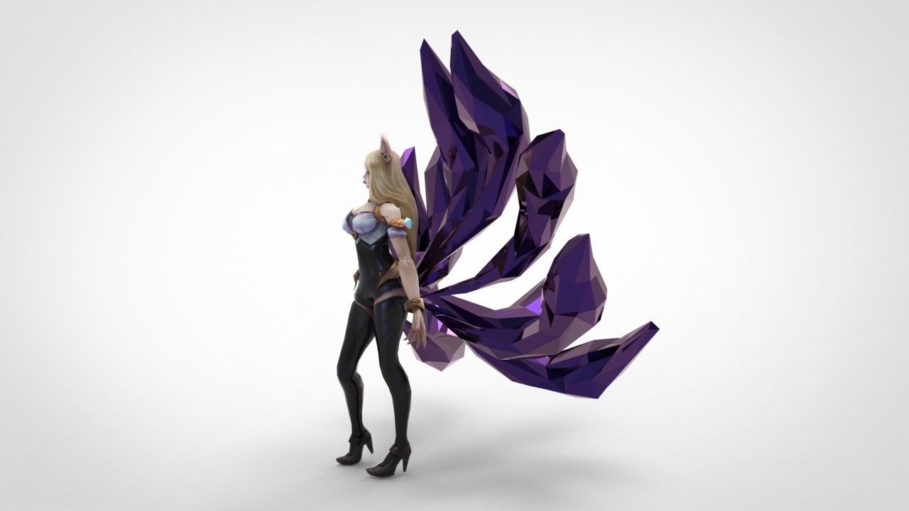 Ahri KDA - League of Legends 3D print model_2