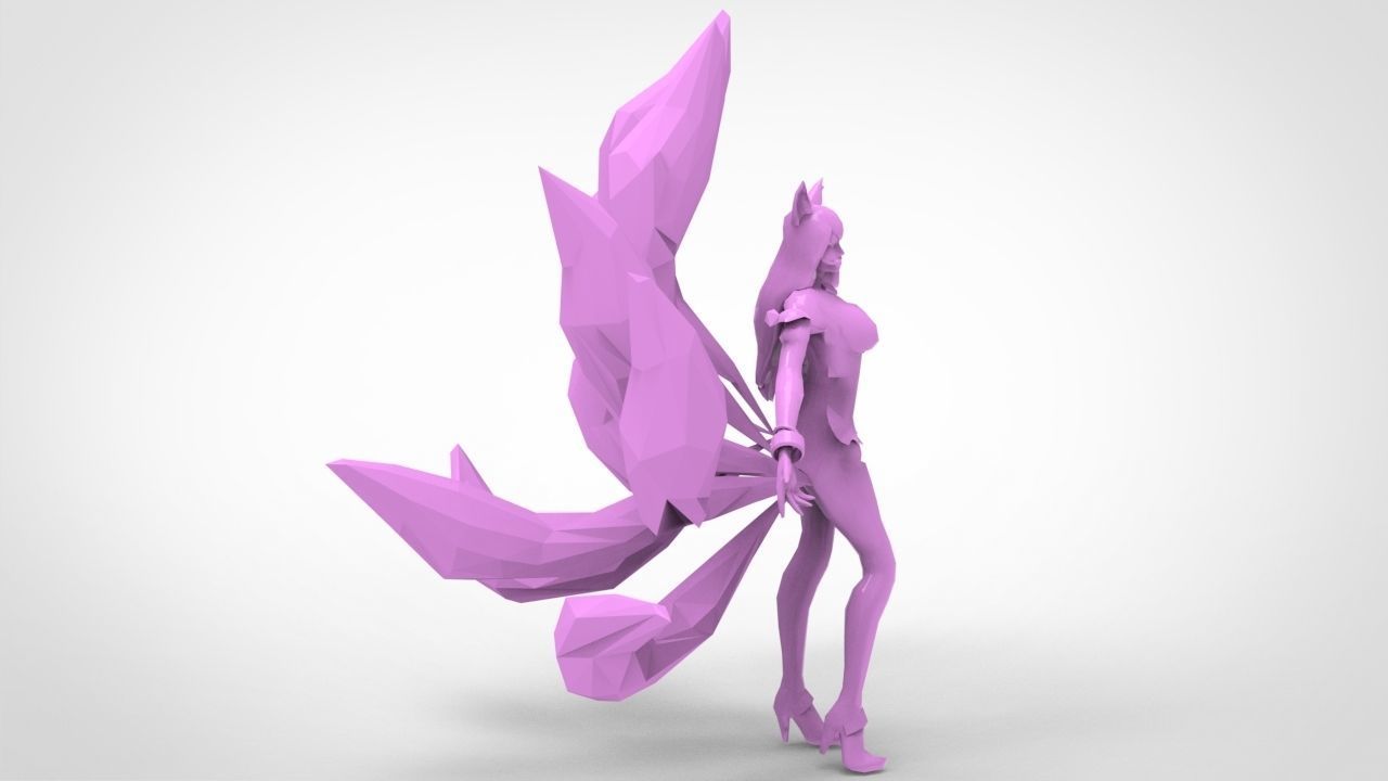 Ahri KDA - League of Legends 3D print model_8
