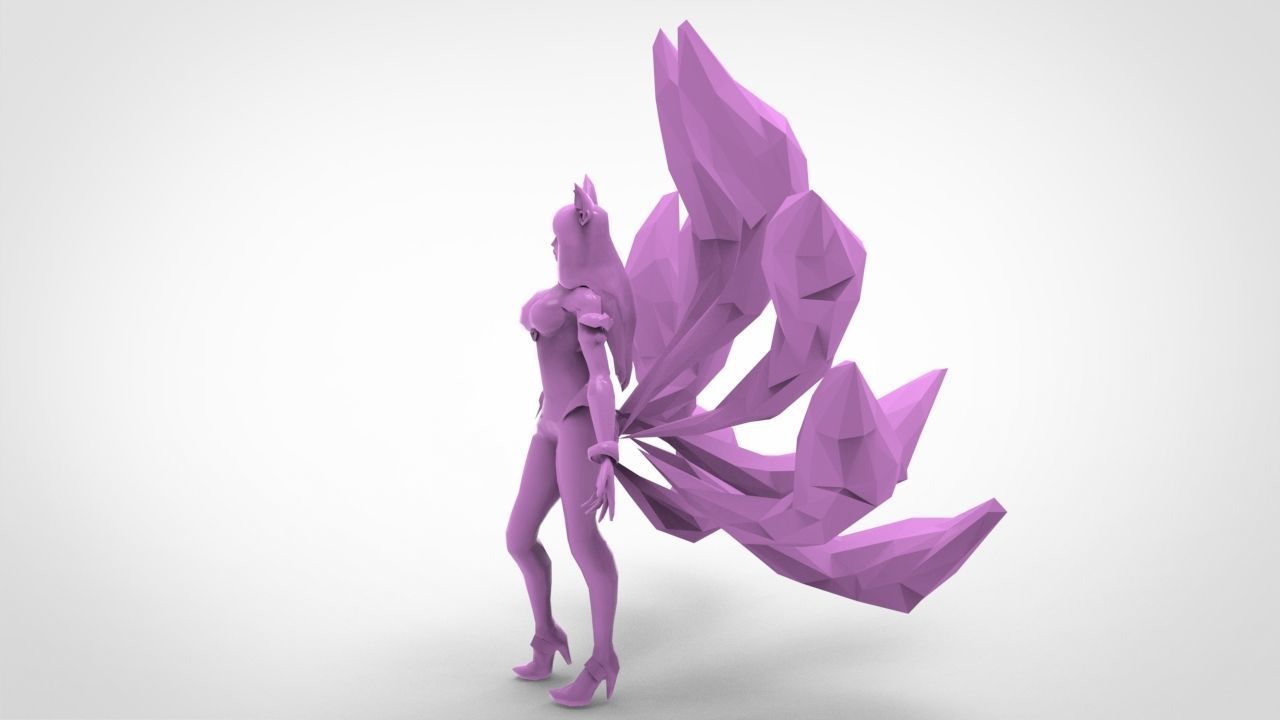 Ahri KDA - League of Legends 3D print model_6