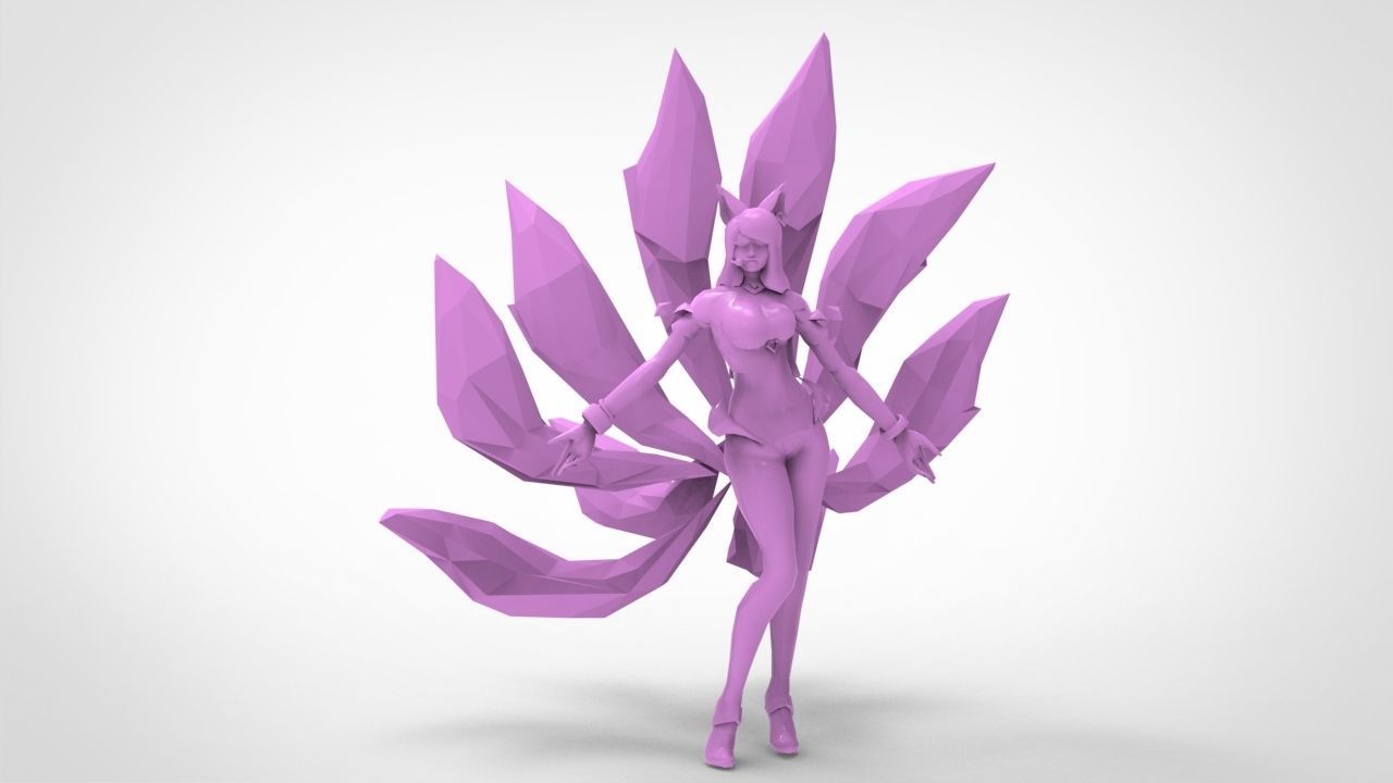 Ahri KDA - League of Legends 3D print model_5