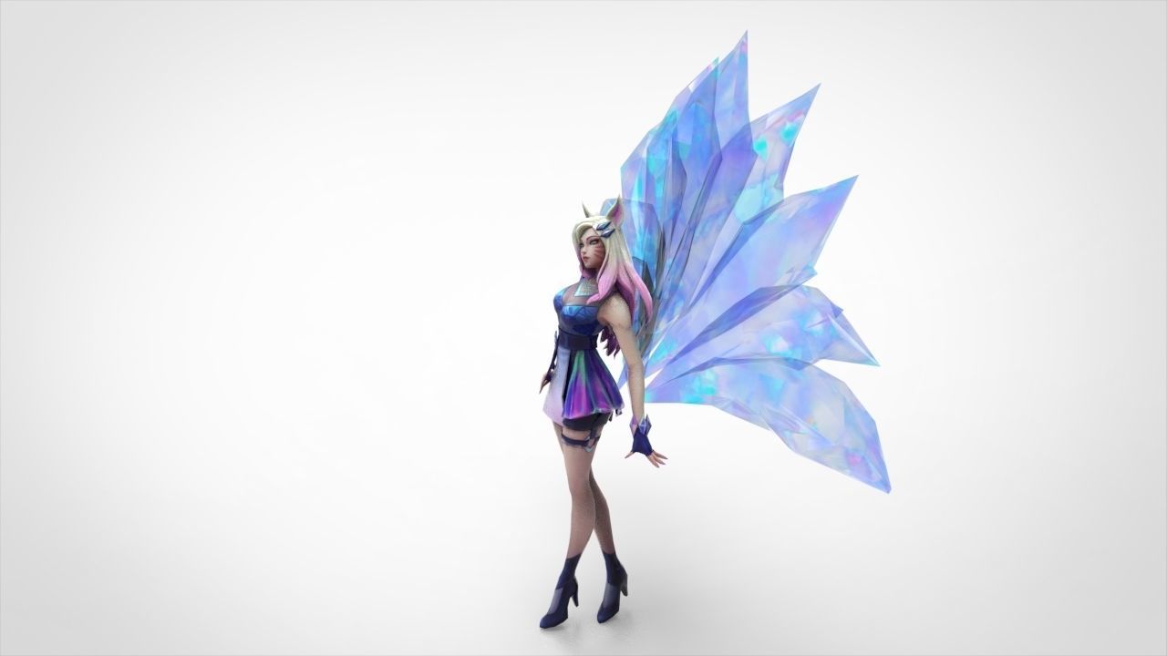 Ahri KDA All Out - League of Legends 3D print model_12