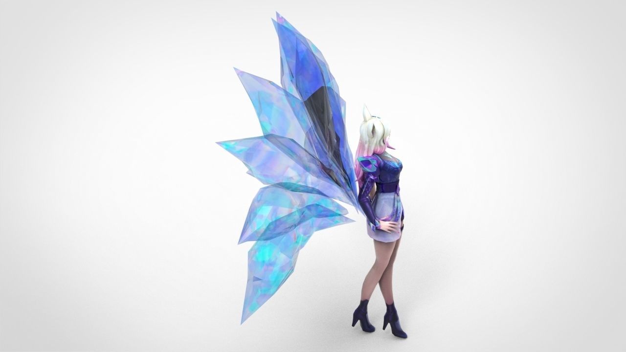 Ahri KDA All Out - League of Legends 3D print model_14