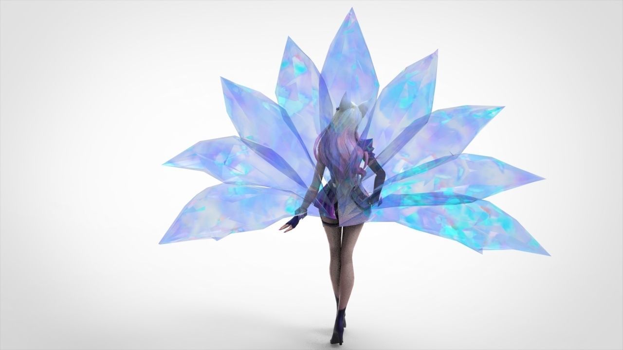 Ahri KDA All Out - League of Legends 3D print model_13