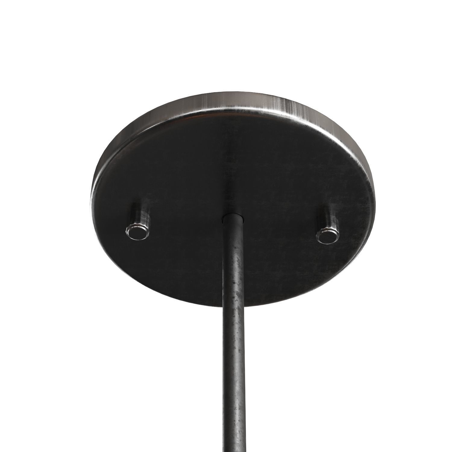 Rattan pendant light 3D model_3