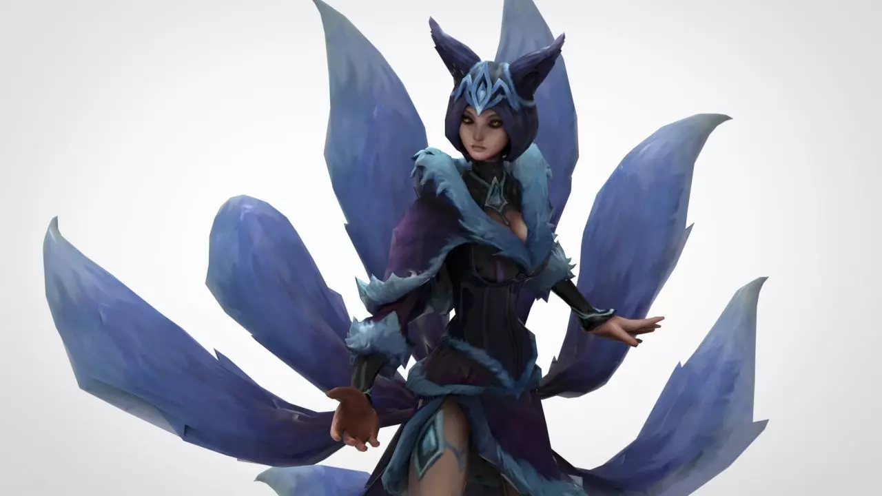 Ahri Midnight - League of Legends 3D print model