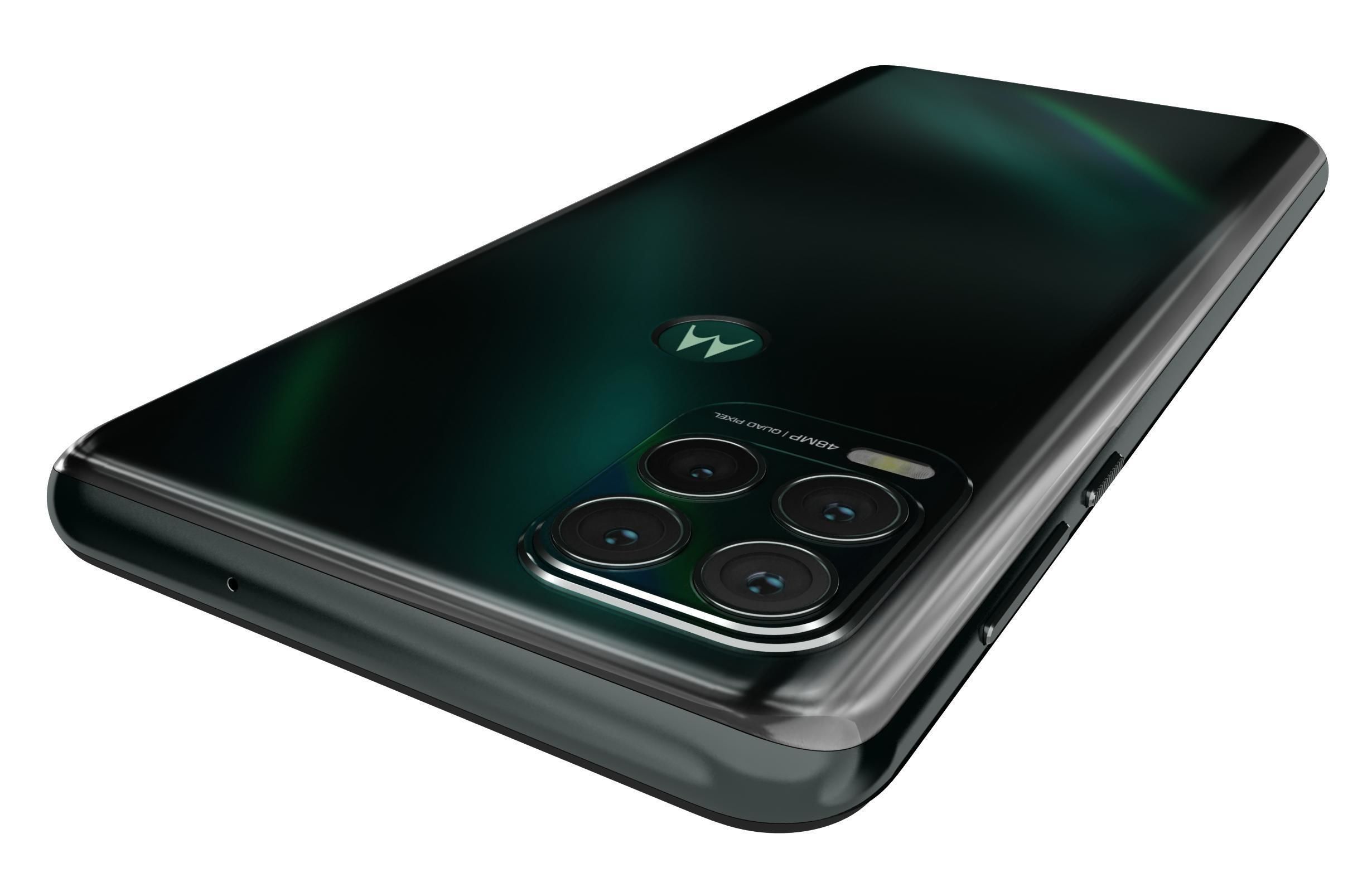 Motorola Moto G Stylus 5G Cosmic Emerald Done 3D model_15