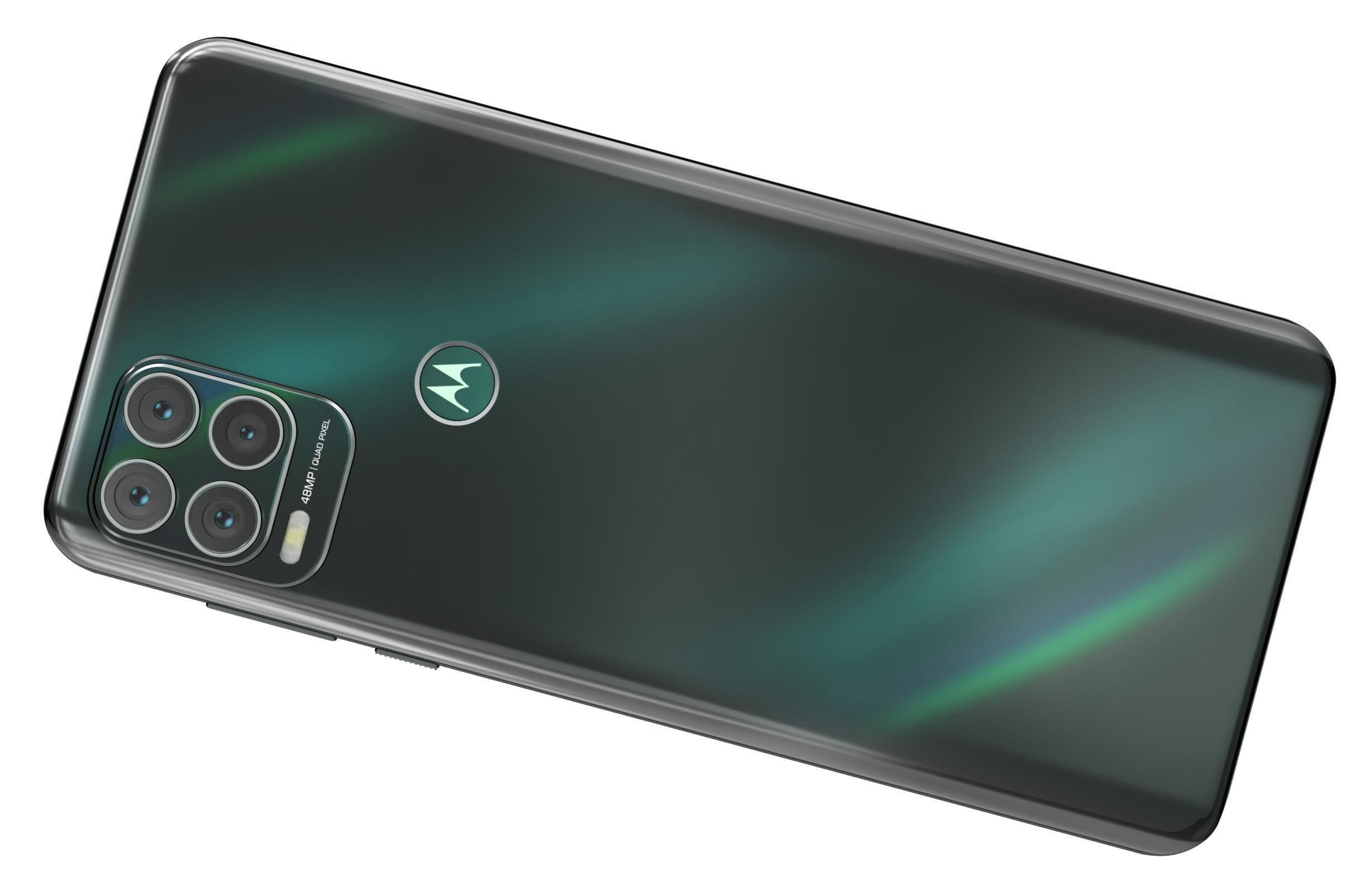 Motorola Moto G Stylus 5G Cosmic Emerald Done 3D model_11