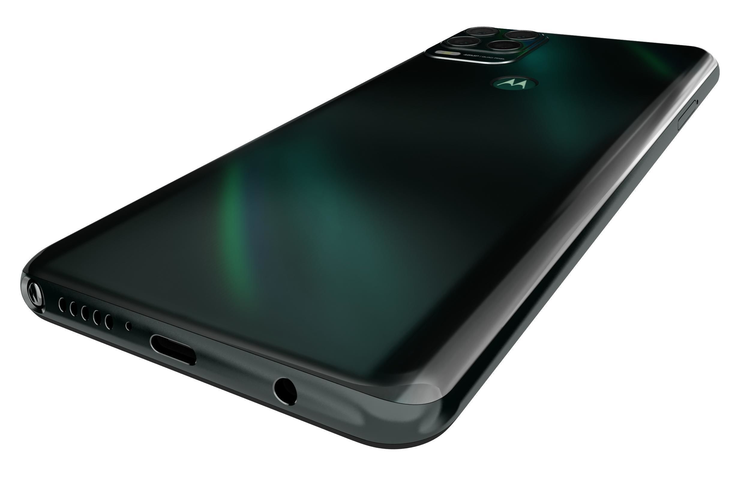 Motorola Moto G Stylus 5G Cosmic Emerald Done 3D model_14