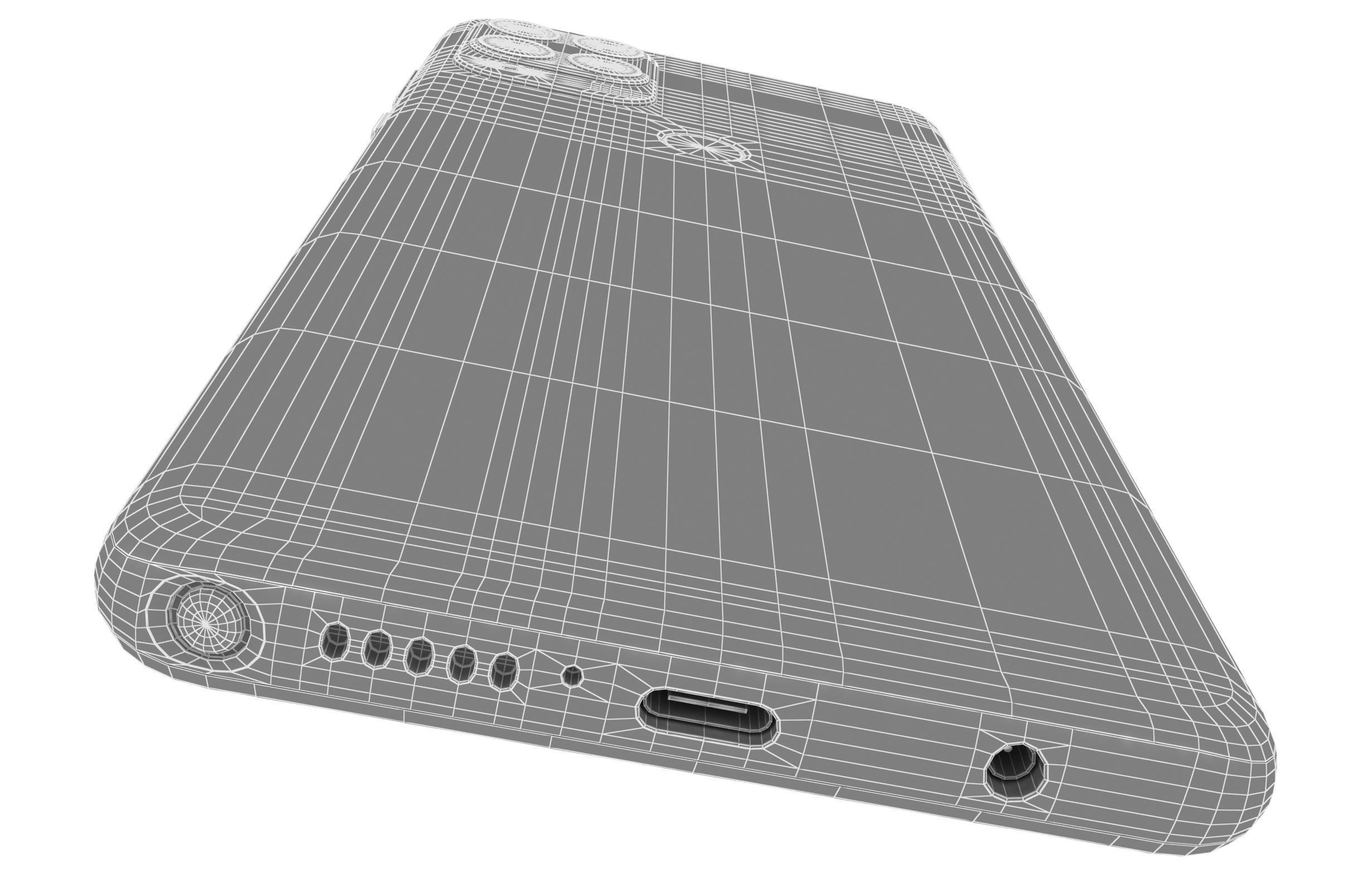 Motorola Moto G Stylus 5G Cosmic Emerald Done 3D model_21