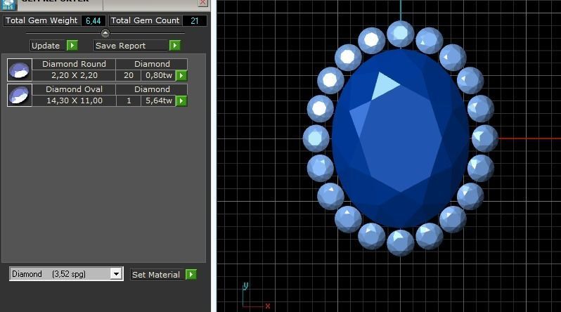 Pendant 789 3D print model_3
