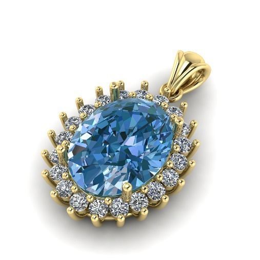 Pendant 789 3D print model_2