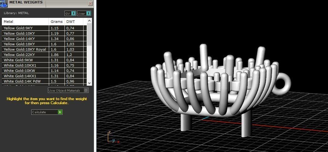 Pendant 787 3D print model_2