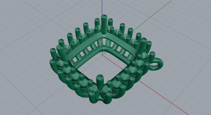 Pendant 787 3D print model_7