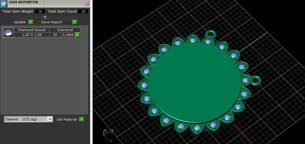 Pendant 773 3D print model_5