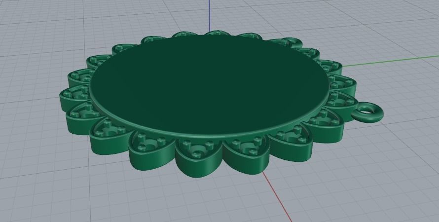 Pendant 773 3D print model_7