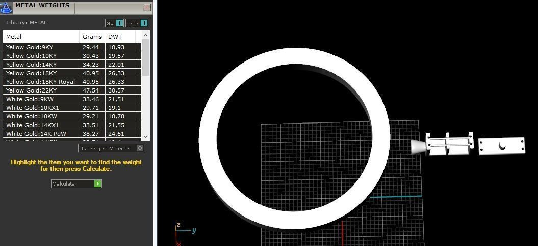 Pendant 809 3D print model_4