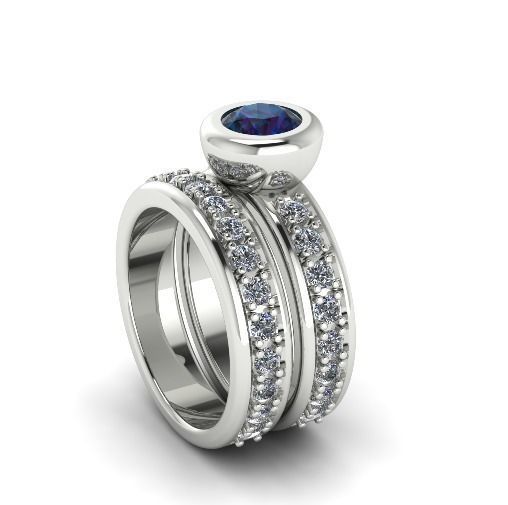 Rings 808 3D print model_1