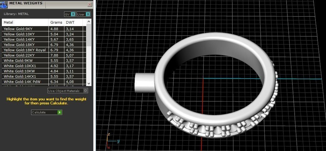 Rings 808 3D print model_3