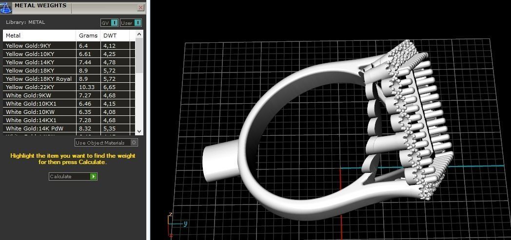 Ring 829 3D print model_2