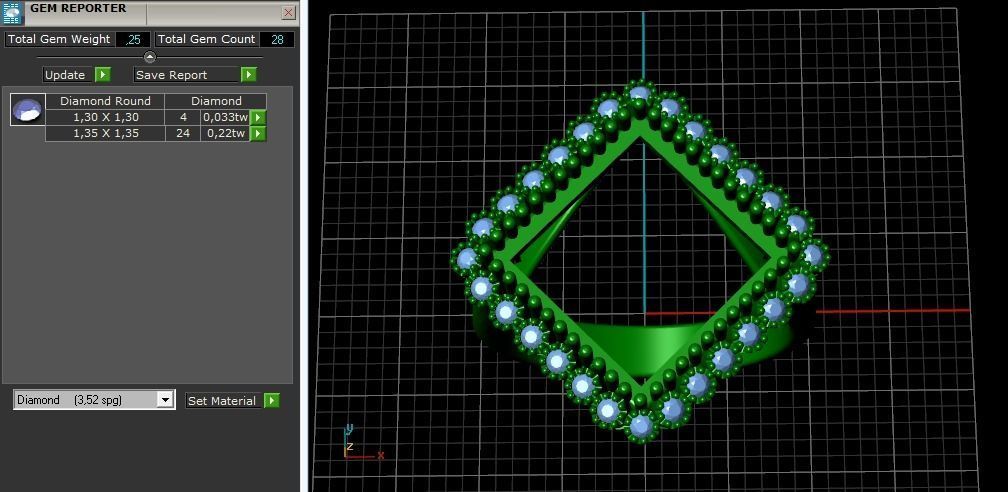 Ring 829 3D print model_3