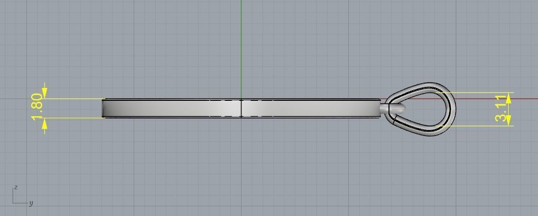 Pendant 825 3D print model_4