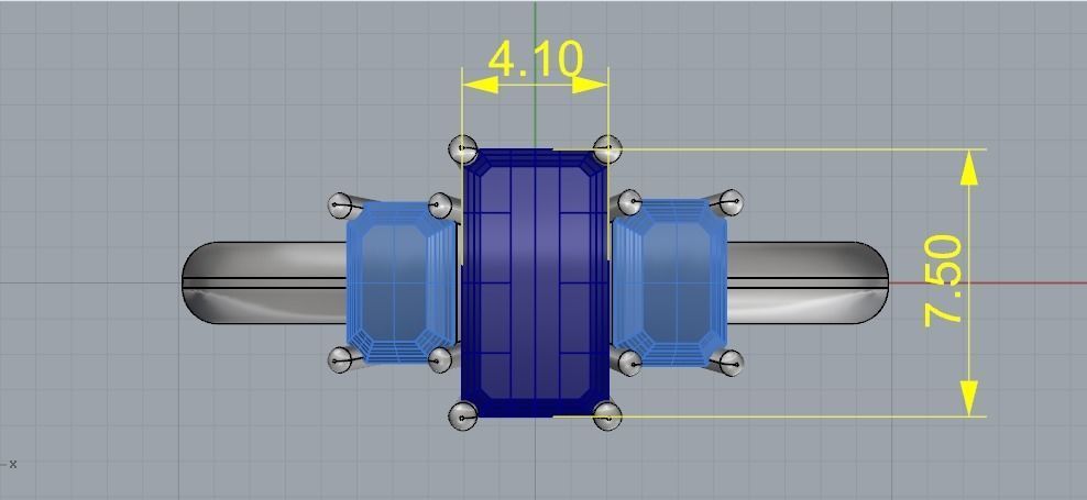 Ring 823 3D print model_6