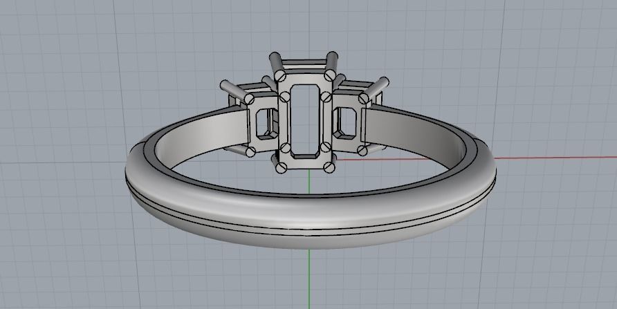 Ring 823 3D print model_10