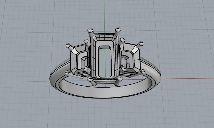 Ring 823 3D print model_7
