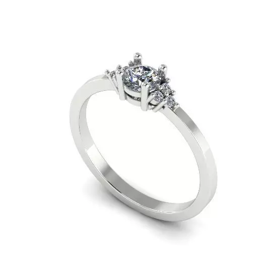 Soliter ring 822 3D print model_0