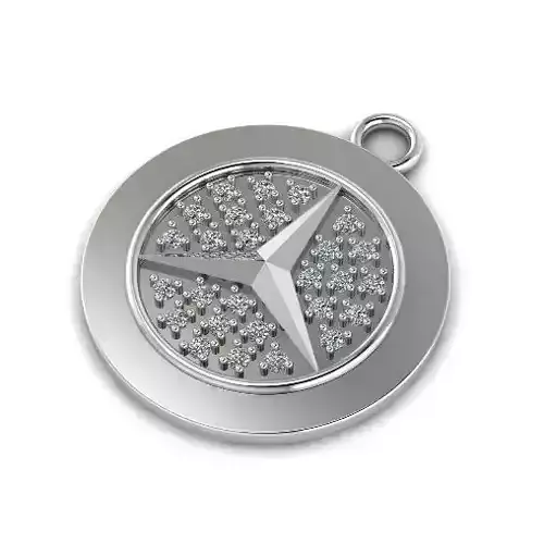 Pendant sign Mercedes 821