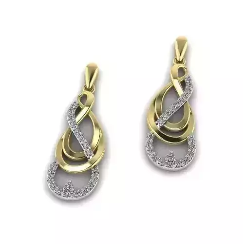 Earrings 820 3D print model